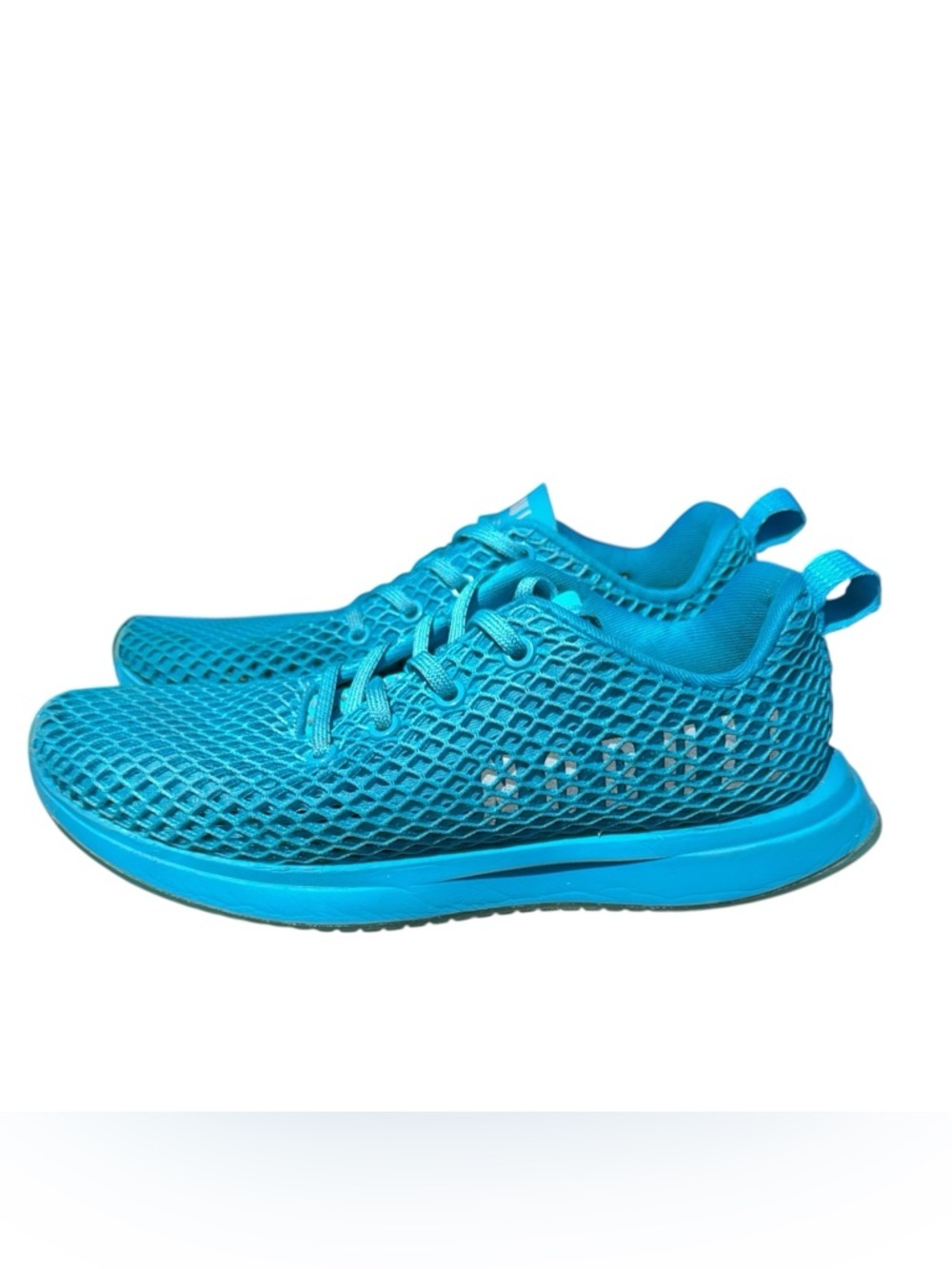 NOBULL Diamond Mesh Runner Running Training Sneakers Neon Blue W9/M7.5 - Picture 5 of 16
